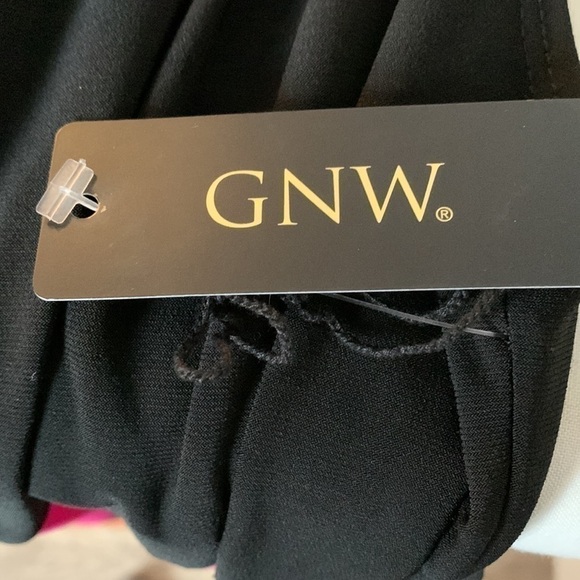 𝅺GNW Dress, Size L, Orange, Fuchsia & Black. - Picture 5 of 10